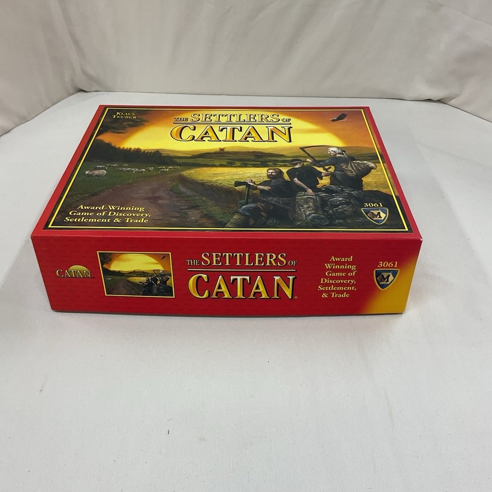 Settlers of Catan NWT Award Winning Game of Discovery Settlement & Trade